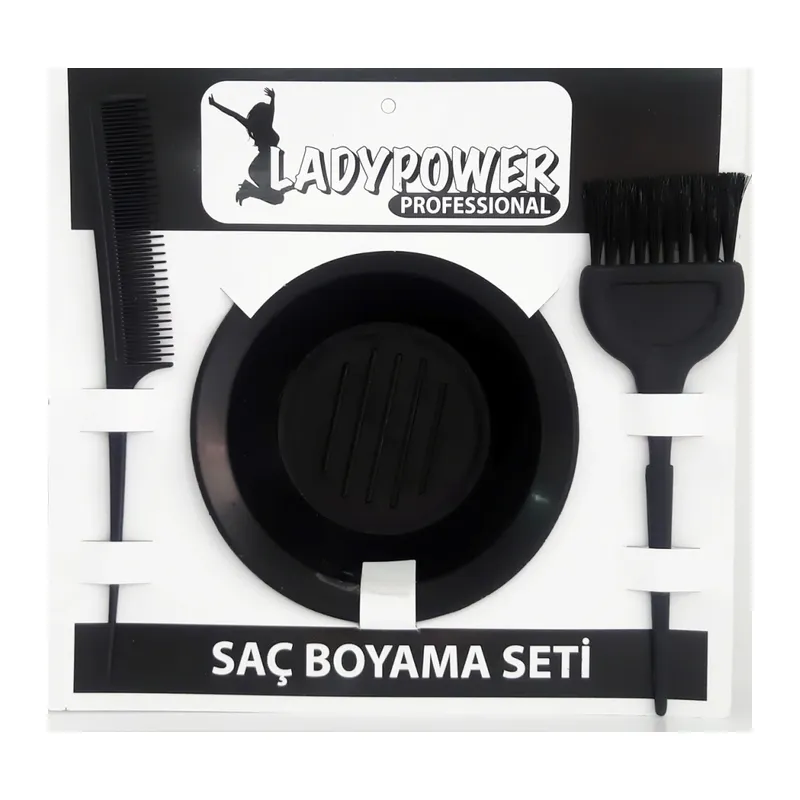 Saç Boyama Seti - Boneli