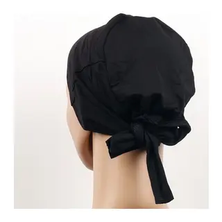 Dikişsiz Bağlamalı Tesettür Bone - Bağlamalı Bandana