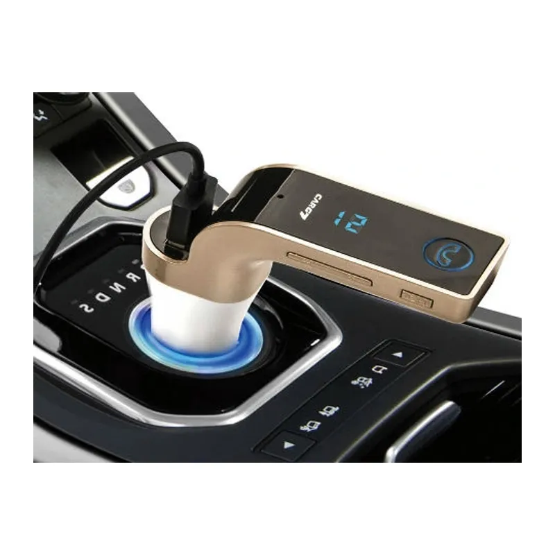 Carg7 Bluetooth Araç Fm Transmitter Usb Girişli