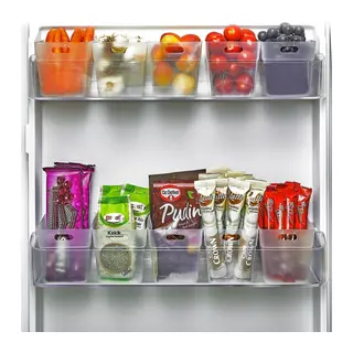 12 Li Buzdolabı İçi Mini Düzenleyici Kutu Organizer - Buzdolabı Kapak Düzenleyici