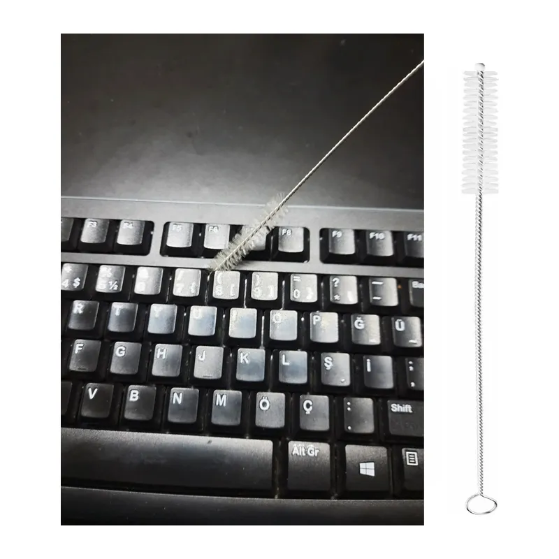 3 Lü Pratik Fırça Esnek Bükülebilir Klavye Mouse Arası Temizlik Fırçası