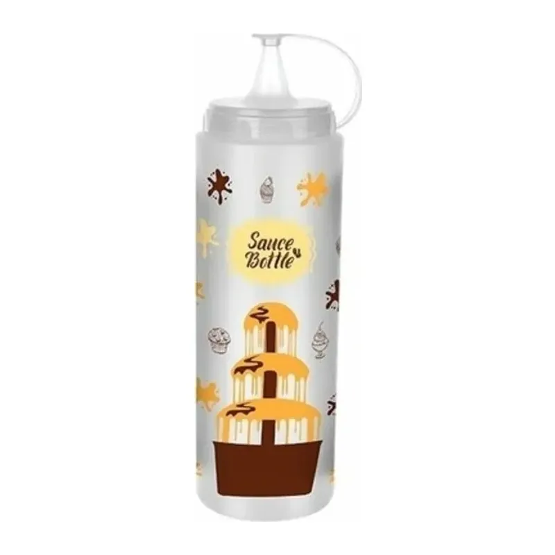 Çikolata Sos Şişesi - Şeffaf - 700 Ml