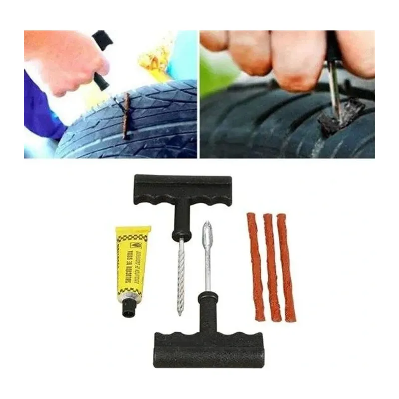 6 Parça Araba Motosiklet Otomobil Bisiklet Lastik Tamir Kiti Araç Bakım Seti