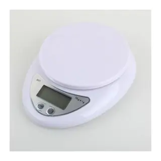 Hazneli Lcd Ekran Hassas Ölçüm Sensörlü 5 Kg Kapasite Dijital Mutfak Terazisi Tartısı