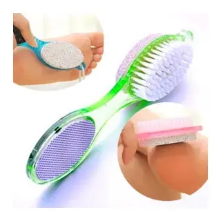 Törpülü Fırçalı Topuk Taşı - 4in1
