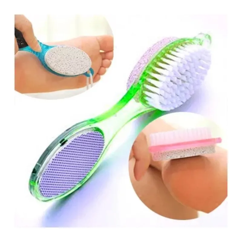 Törpülü Fırçalı Topuk Taşı - 4in1