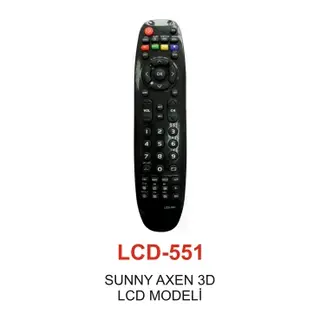 Sunny - Axen 3d Serisi Tv Kumandası Lcd 551