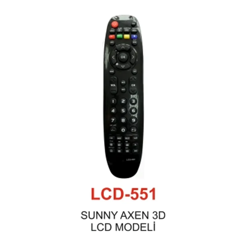 Sunny - Axen 3d Serisi Tv Kumandası Lcd 551