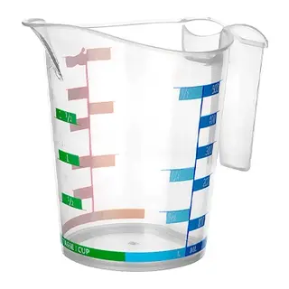 Ölçü Kabı Dereceli Renkli 500ml