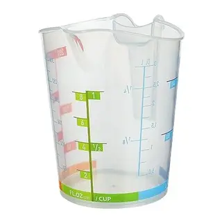 Ölçü Kabı Dereceli Renkli 300ml - 10,1oz