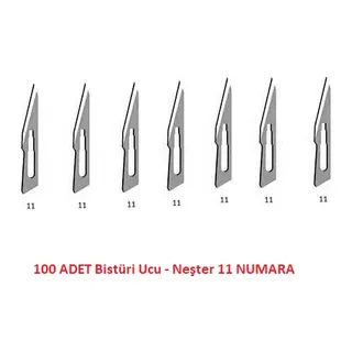 Ucu No 11 - Neşter - 100 Adet