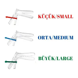 Vaginal Speculum S/m/l - Vajinal Spekülüm 3lü Paket