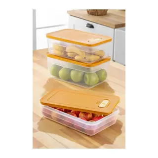 Tupper Model - Vakumlu - Mikrodalga Buzluk Saklama Kabı 3,8lt