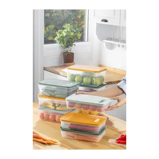 Tupper Model - Vakumlu - Mikrodalga Buzluk Saklama Kabı 5lt