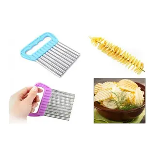 Pratik Kolay Patates Meyve Ve Sebze Dilimleyici Doğrama Bıçağı