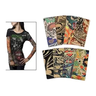 Tattoo Sleeves Giyilebilir Dövmeler