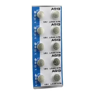 Ag13 Saat Pili - Düğme Pil 10lu Paket Lr44/a76 1.55v