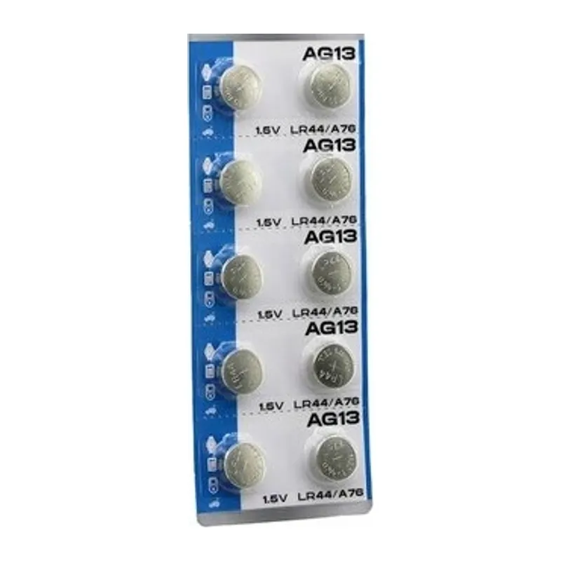 Ag13 Saat Pili - Düğme Pil 10lu Paket Lr44/a76 1.55v
