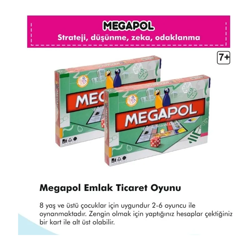 Megapol Gayrimenkul Emlak Ticareti Oyunu