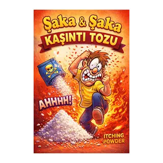 Kaşıntı Tozu Şaka Kaşıntı Tozu Eğlence Şaka Amaçlı Toz