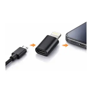 İphone 8 Plus Uyumlu Android Micro Usb Şarj Kablosunu İphone Lightning E Çevirici