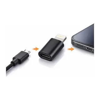 İphone Se (3rd Gen) Uyumlu Android Micro Usb Şarj Kablosunu İphone Lightning E Çevirici
