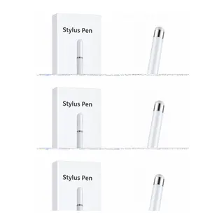Samsung M33 Uyumlu Dokunmatik Stylus Kalem Disk Uçlu Hassas Beyaz Tablet Telefon Çizim Kalemi