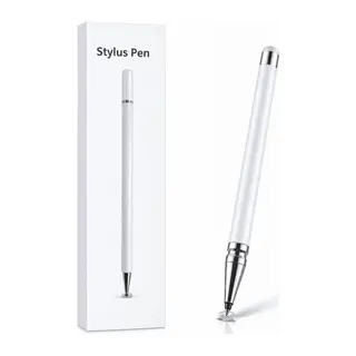 Tecno Spark Go 2024 Uyumlu Dokunmatik Stylus Kalem Disk Uçlu Hassas Beyaz Tablet Telefon Çizim Kalemi