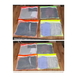 4 Adet 4 Renk Bavul İçi Düzenleyici - Fermuarlı Valiz Organizeri
