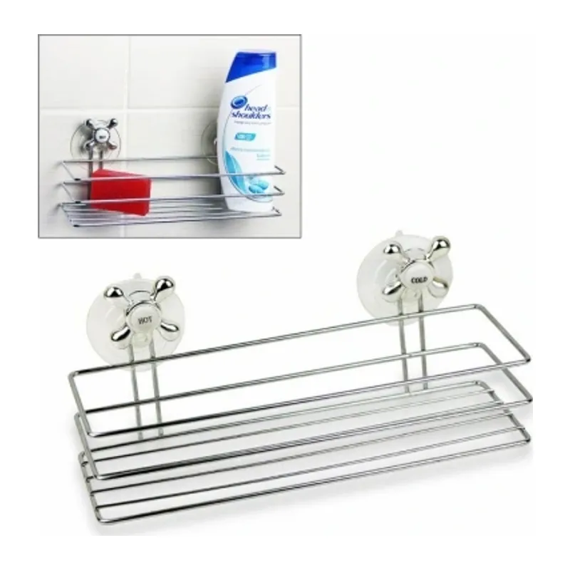 Banyo Organizeri - Çok Amaçlı Dörtgen Vantuzlu