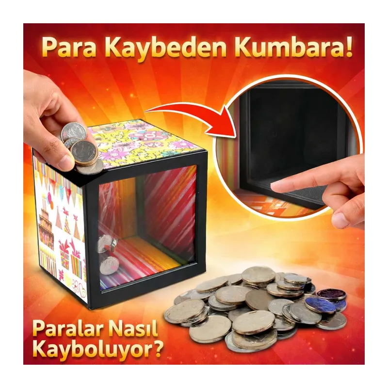 Para Kaybeden Sihirli Kumbara – Şaşırtan Tasarım Kutu