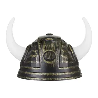Viking Başlığı Asteriks Başlığı Altın Renk