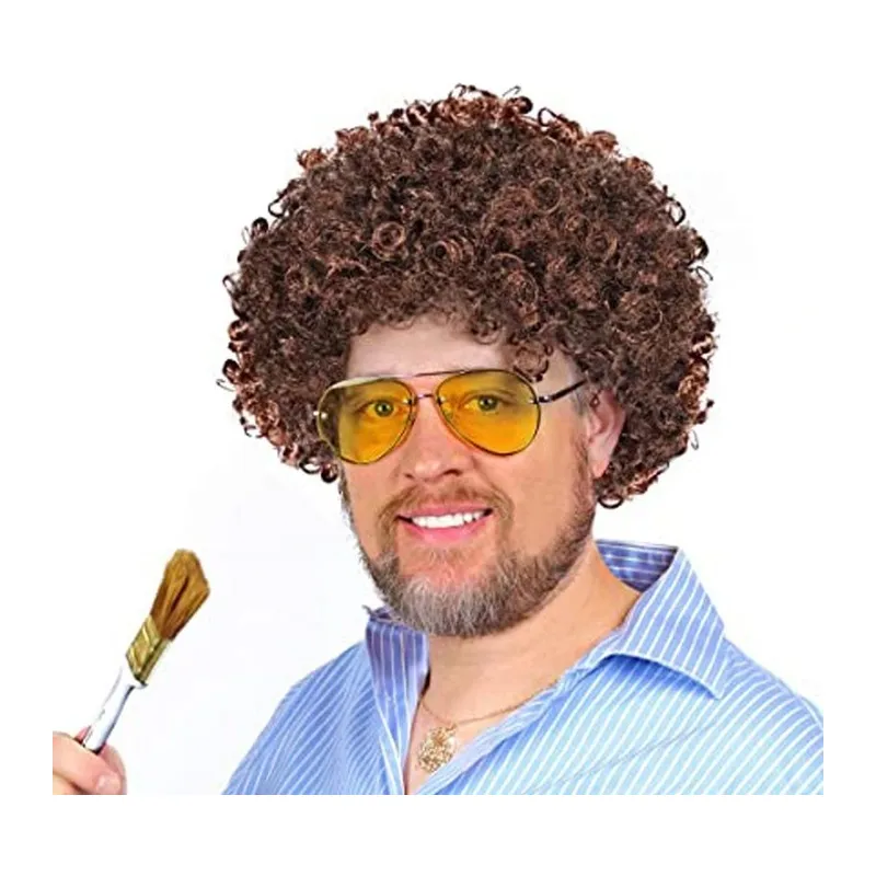 Bob Ross Bonus Peruk Kahverengi Renk 120 Gr