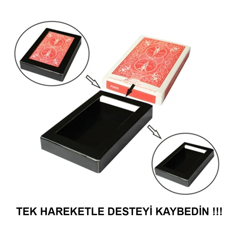 Sihirli Kaybolan Deste Oyun Kağıdı İlizyon Oyunu Kaybolan Kart
