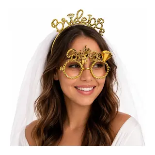 Bride To Be Gold Taç Ve Parti Gözlüğü Seti