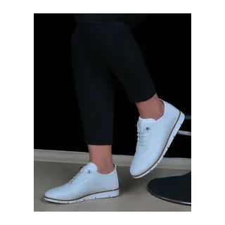 KADIN SPOR CASUAL AYAKKABI BEYAZ RENK - Renkli / 39