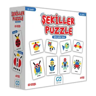 CA.5114 ŞEKİLLER PUZZLE - 1 Adet
