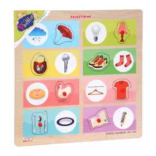 ONY-369-370 Ahşap Tutmalı Eşleştirme İlişkili Nesneler -Onyıl - 1 Adet