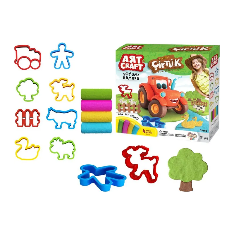 03558 ÇİFTLİK HAMUR SET 200GR - 1 Adet