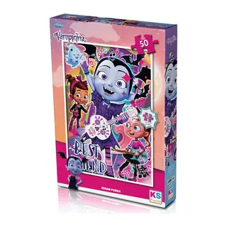 VP709 Vampirina 50 Parça Çuk Puzzle -KS Puzzle - 1 Adet