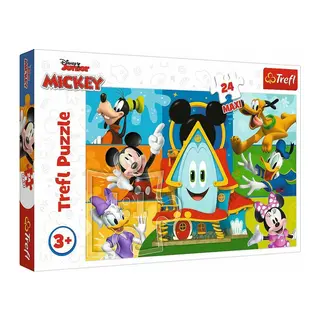 PUZZLE-14351 Maxi Mickey Mouse 24 Parça Çuk Puzzle - 1 Adet
