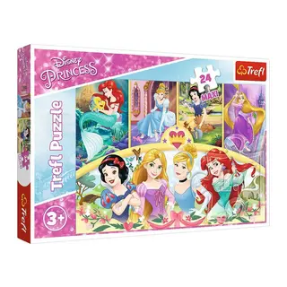 PUZZLE-14294 Princess 24 Parça Maxi Çuk Puzzle - 1 Adet