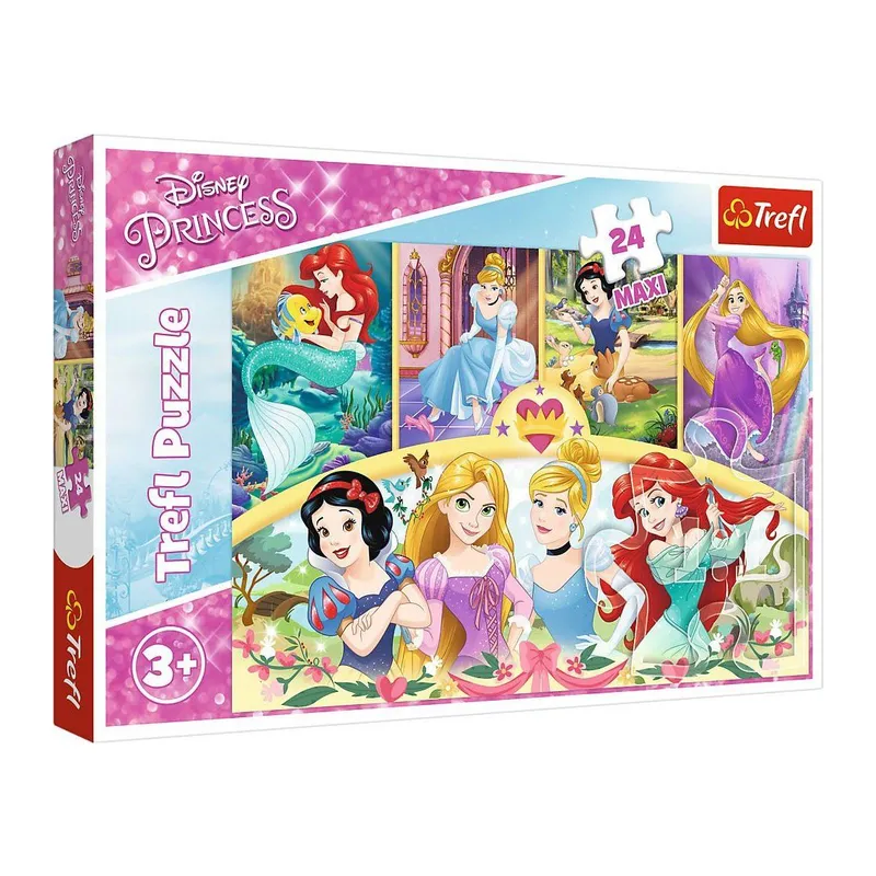 PUZZLE-14294 Princess 24 Parça Maxi Çuk Puzzle - 1 Adet