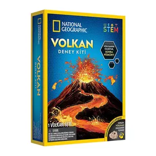 NAT02002 Volkan Deney Kiti - TRVOLCANO2 +8 yaş - 1 Adet