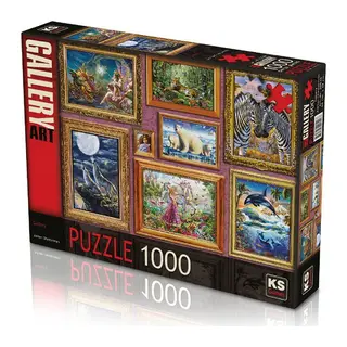 2 Gallery 1000 Parça Puzzle -KS Puzzle - 1 Adet