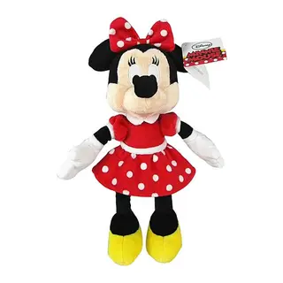 3414 Peluş Minnie Kırmızı Elbiseli 25 cm -Sunman - 1 Adet