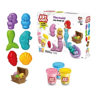 03994 Art Craft Deniz Kızı Hamur Set 168 Gr -Fent - 1 Adet
