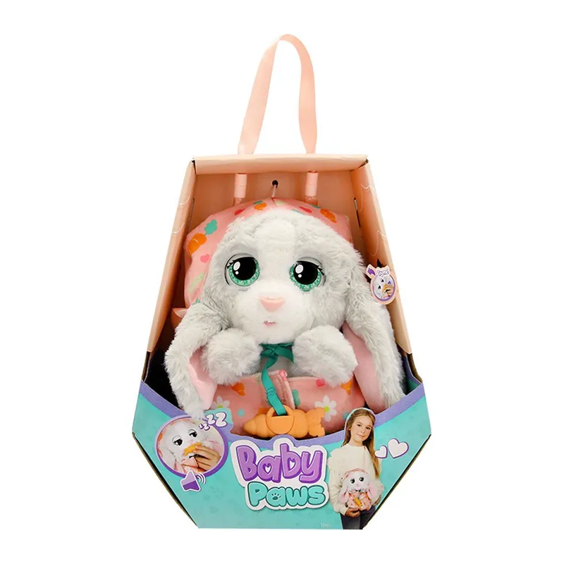 BAW02000 Baby Paws Sesli Tşan 20 cm Peluş - 1 Adet