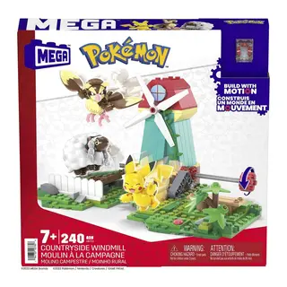 HKT21 MEGA™ Pokémon™ Countryside dmill - Yel Değirmeni Kasabası Seti 240 parça +7 yaş - 1 Adet
