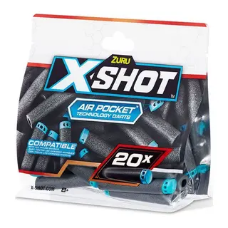 36587 Zuru X Shot 20 li Yedek Paket -Sunman - 1 Adet